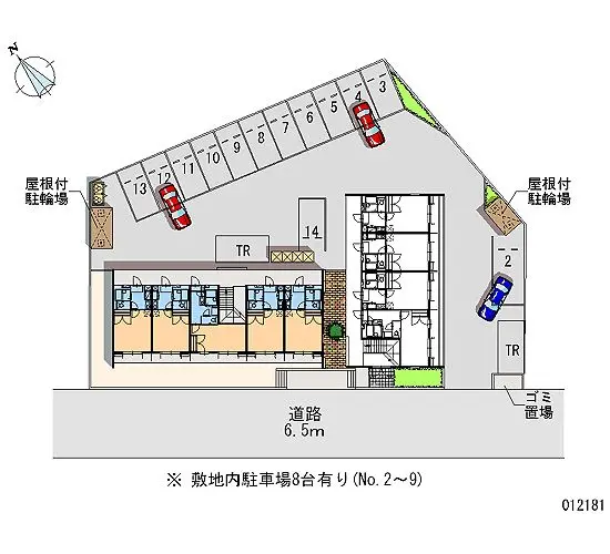 ★手数料０円★名古屋市名東区宝が丘　月極駐車場（LP）